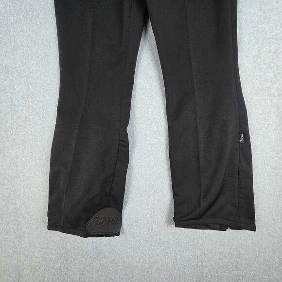 Roffe Ski Snow Pants Womens Size 14 Black 34" Waist - Picture 6 of 15